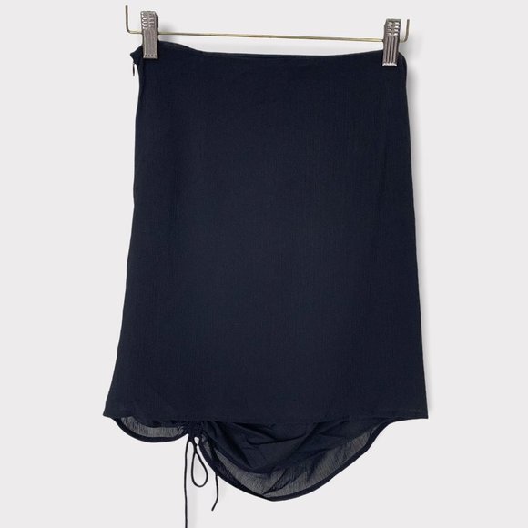 Superdown x Draya Michele Chiffon Strapless Top Medium - Picture 2 of 8